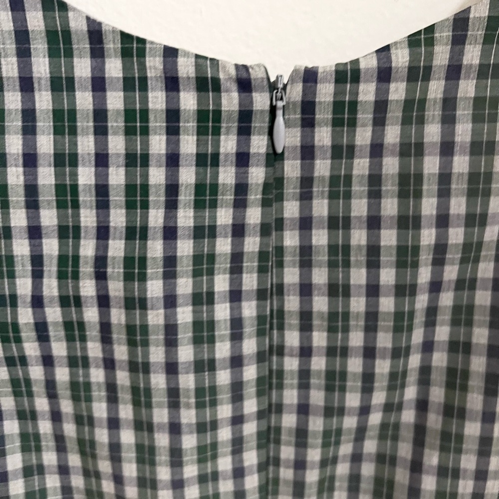 Lovers and Friends Plaid mini dress cotton - Picture 8 of 11